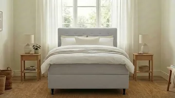 HVILA Plus Komplett Sängpaket med Förvaring 120x200 cm - Grå - Products - Möbler - Säng - Säng med förvaring