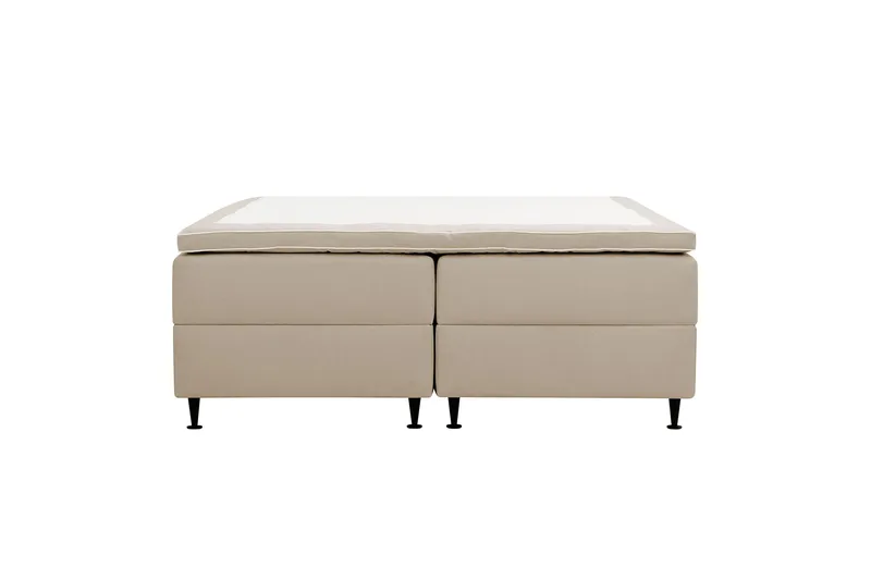 HVILA Plus Kontinentalsäng med Förvaring 180x200 cm - Beige - Products - Möbler - Säng - Säng med förvaring