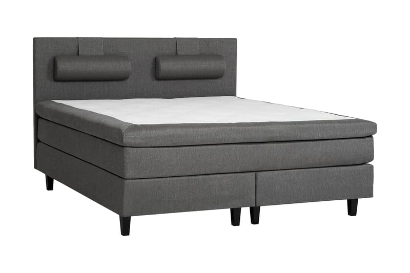 James Kontinentalsäng 180 cm - Grå - Products - Möbler - Säng - Kontinentalsäng