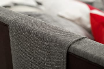 James Kontinentalsäng 180x200 cm - Ljusgrå - Products - Möbler - Säng - Kontinentalsäng