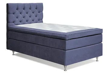 Joluma Kontinentalsäng Fast 105x200 cm - (+Fler val) 105x200 cm Mörkblå - Products - Möbler - Säng - Enkelsäng