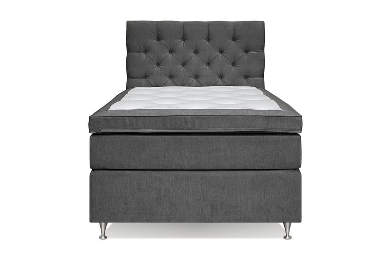 Joluma Kontinentalsäng Fast 105x200 cm - (+Fler val) 105x200 cm Mörkgrå - Products - Möbler - Säng - Kontinentalsäng