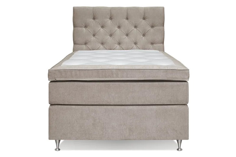 Joluma Kontinentalsäng Fast 120x200 cm - (+Fler val) 120x200 cm Beige - Products - Möbler - Säng - Enkelsäng