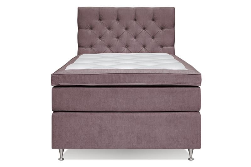 Joluma Kontinentalsäng Fast 140x200 cm - (+Fler val) 140x200 cm Mörkrosa - Products - Möbler - Säng - Kontinentalsäng