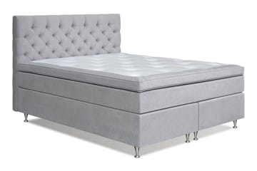 Joluma Kontinentalsäng Fast 160x200 cm - (+Fler val) 160x200 cm Ljusgrå - Products - Möbler - Säng - Kontinentalsäng