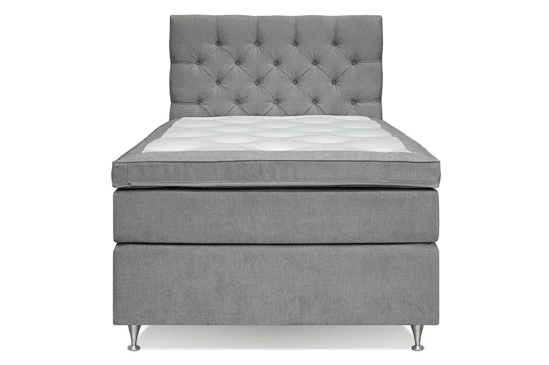 Joluma Kontinentalsäng Medium 105x200 cm - (+Fler val) 105x200 cm Grå - Products - Möbler - Säng - Kontinentalsäng