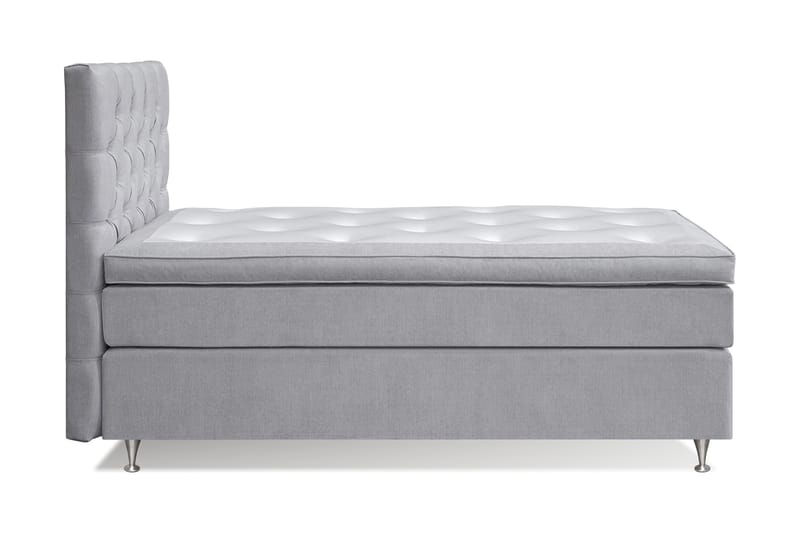 Joluma Kontinentalsäng Medium 140x200 cm - (+Fler val) 140x200 cm Ljusgrå - Products - Möbler - Säng - Kontinentalsäng