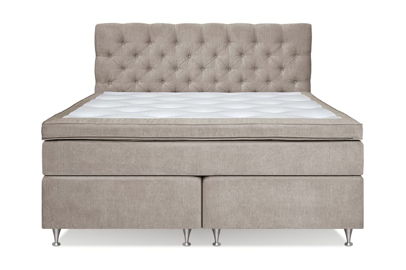 Joluma Kontinentalsäng Medium 160x200 cm - (+Fler val) 160x200 cm Beige - Products - Möbler - Säng - Enkelsäng