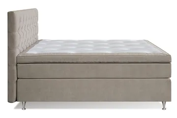 Joluma Kontinentalsäng Medium 160x200 cm - (+Fler val) 160x200 cm Beige - Products - Möbler - Säng - Enkelsäng
