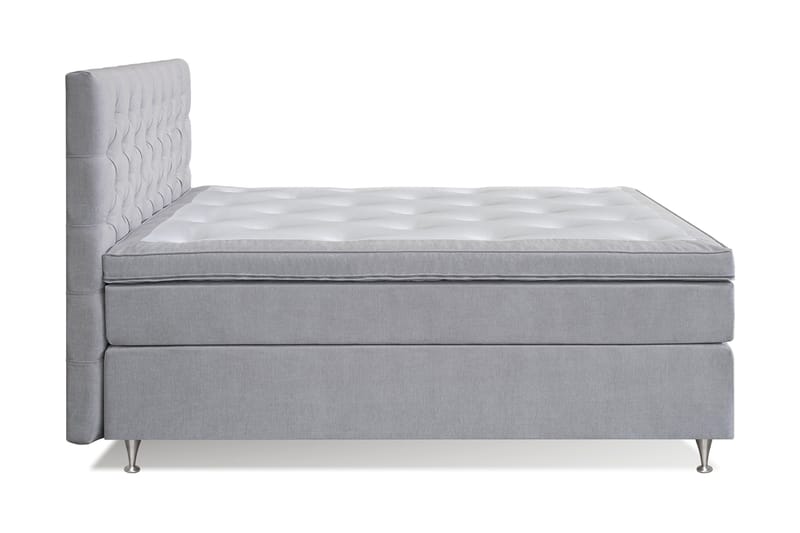 Joluma Kontinentalsäng Medium 160x200 cm - (+Fler val) 160x200 cm Ljusgrå - Products - Möbler - Säng - Kontinentalsäng