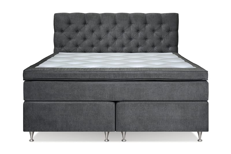 Joluma Kontinentalsäng Medium 160x200 cm - (+Fler val) 160x200 cm Mörkgrå - Products - Möbler - Säng - Kontinentalsäng