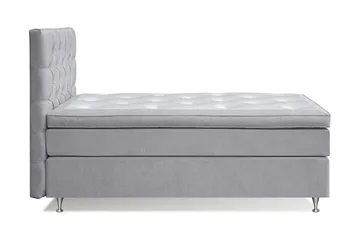 Joluma Sängpaket Fast 105x200 cm - (+Fler val) 105x200 cm Ljusgrå - Products - Möbler - Säng - Kontinentalsäng