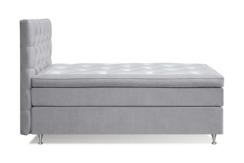 Joluma Sängpaket Fast 105x200 cm - (+Fler val) 105x200 cm Ljusgrå - Products - Möbler - Säng - Kontinentalsäng