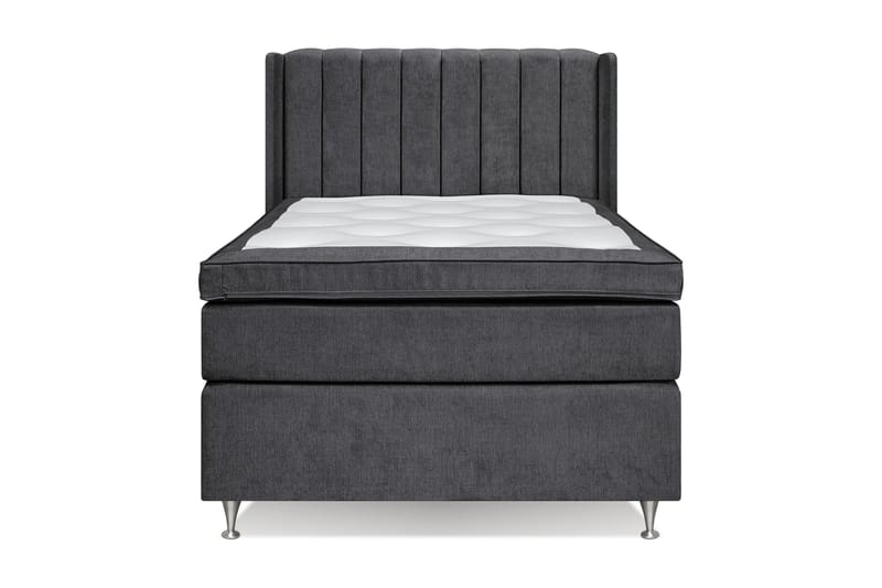 Joluma Sängpaket Fast 105x200 cm - (+Fler val) 105x200 cm Mörkgrå - Products - Möbler - Säng - Kontinentalsäng
