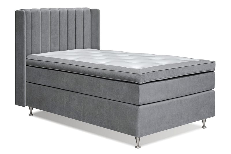 Joluma Sängpaket Fast 120x200 cm - (+Fler val) 120x200 cm Grå - Products - Möbler - Säng - Kontinentalsäng