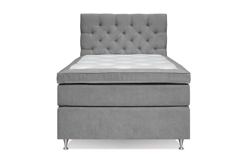 Joluma Sängpaket Fast 120x200 cm - (+Fler val) 120x200 cm Grå - Products - Möbler - Säng - Kontinentalsäng