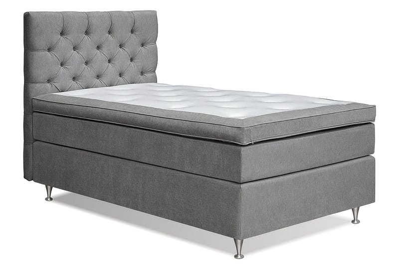 Joluma Sängpaket Fast 120x200 cm - (+Fler val) 120x200 cm Grå - Products - Möbler - Säng - Kontinentalsäng