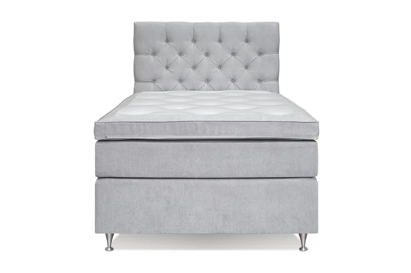 Joluma Sängpaket Fast 120x200 cm - (+Fler val) 120x200 cm Ljusgrå - Products - Möbler - Säng - Kontinentalsäng