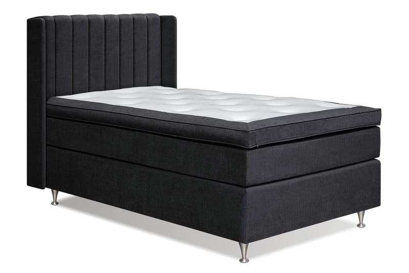 Joluma Sängpaket Fast 120x200 cm - (+Fler val) 120x200 cm Svart - Products - Möbler - Säng - Kontinentalsäng