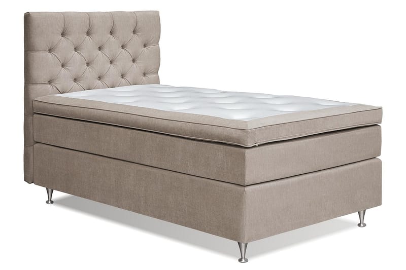 Joluma Sängpaket Fast 140x200 cm - (+Fler val) 140x200 cm Beige - Products - Möbler - Säng - Enkelsäng