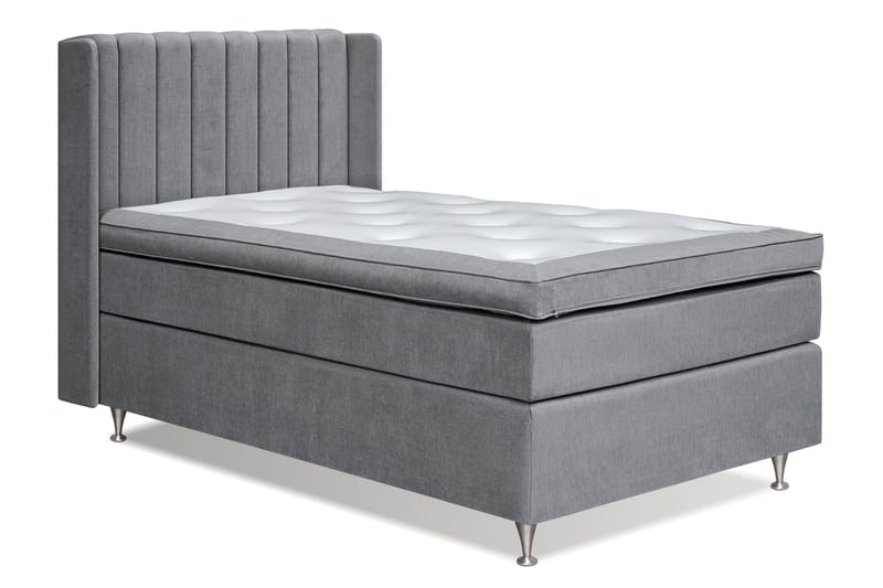 Joluma Sängpaket Fast 140x200 cm - (+Fler val) 140x200 cm Grå - Products - Möbler - Säng - Kontinentalsäng
