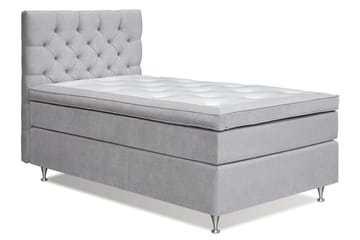 Joluma Sängpaket Fast 140x200 cm - (+Fler val) 140x200 cm Ljusgrå - Products - Möbler - Säng - Kontinentalsäng