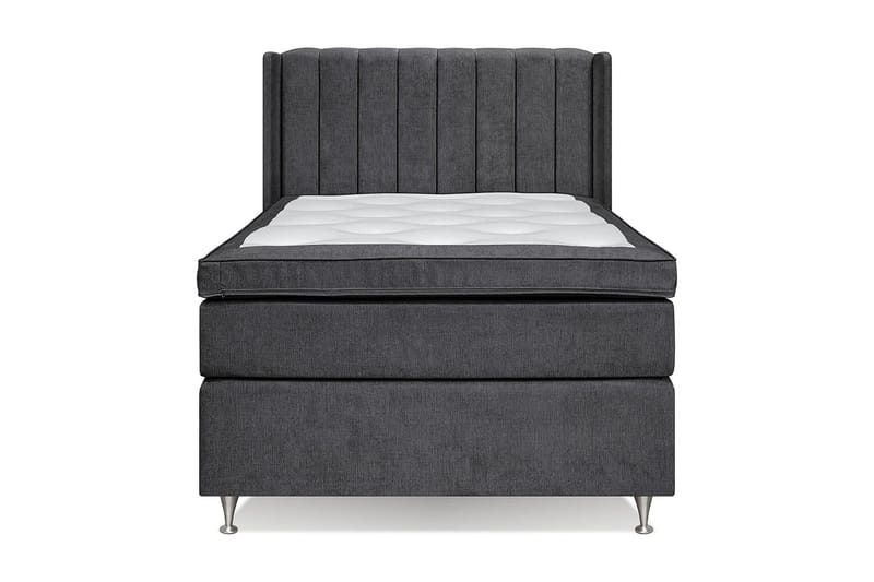 Joluma Sängpaket Fast 140x200 cm - (+Fler val) 140x200 cm Mörkgrå - Products - Möbler - Säng - Kontinentalsäng