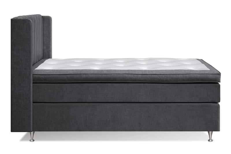 Joluma Sängpaket Fast 140x200 cm - (+Fler val) 140x200 cm Mörkgrå - Products - Möbler - Säng - Kontinentalsäng