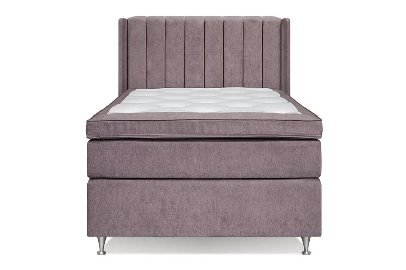 Joluma Sängpaket Fast 140x200 cm - (+Fler val) 140x200 cm Mörkrosa - Products - Möbler - Säng - Kontinentalsäng