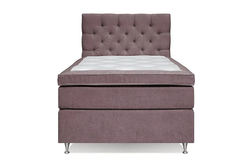 Joluma Sängpaket Fast 140x200 cm - (+Fler val) 140x200 cm Mörkrosa - Products - Möbler - Säng - Kontinentalsäng