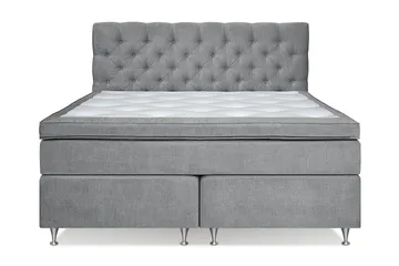 Joluma Sängpaket Fast 160x200 cm - (+Fler val) 160x200 cm Grå - Products - Möbler - Säng - Kontinentalsäng