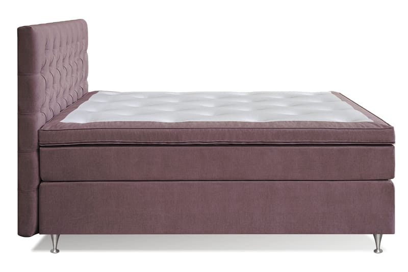 Joluma Sängpaket Fast 160x200 cm - (+Fler val) 160x200 cm Mörkrosa - Products - Möbler - Säng - Kontinentalsäng