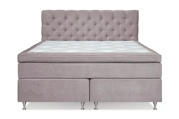 Joluma Sängpaket Fast 160x200 cm - (+Fler val) 160x200 cm Vintagerose - Products - Möbler - Säng - Kontinentalsäng