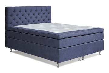 Joluma Sängpaket Fast 180x200 cm - (+Fler val) 180x200 cm Mörkblå - Products - Möbler - Säng - Enkelsäng