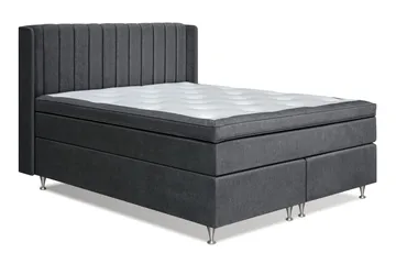 Joluma Sängpaket Fast 180x200 cm - (+Fler val) 180x200 cm Mörkgrå - Products - Möbler - Säng - Kontinentalsäng