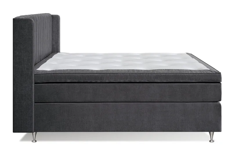 Joluma Sängpaket Fast 180x200 cm - (+Fler val) 180x200 cm Mörkgrå - Products - Möbler - Säng - Kontinentalsäng