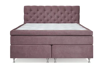 Joluma Sängpaket Fast 180x200 cm - (+Fler val) 180x200 cm Mörkrosa - Products - Möbler - Säng - Kontinentalsäng