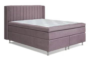Joluma Sängpaket Fast 180x200 cm - (+Fler val) 180x200 cm Mörkrosa - Products - Möbler - Säng - Kontinentalsäng