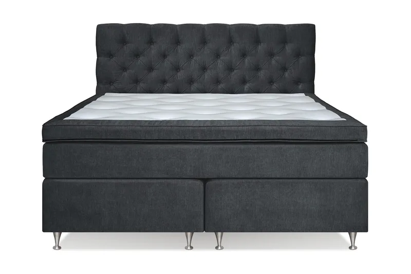 Joluma Sängpaket Fast/Medium 160x200 cm - (+Fler val) 160x200 cm Svart - Products - Möbler - Säng - Kontinentalsäng