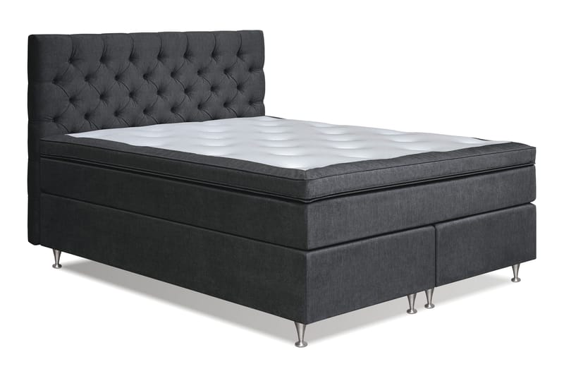 Joluma Sängpaket Fast/Medium 160x200 cm - (+Fler val) 160x200 cm Svart - Products - Möbler - Säng - Kontinentalsäng