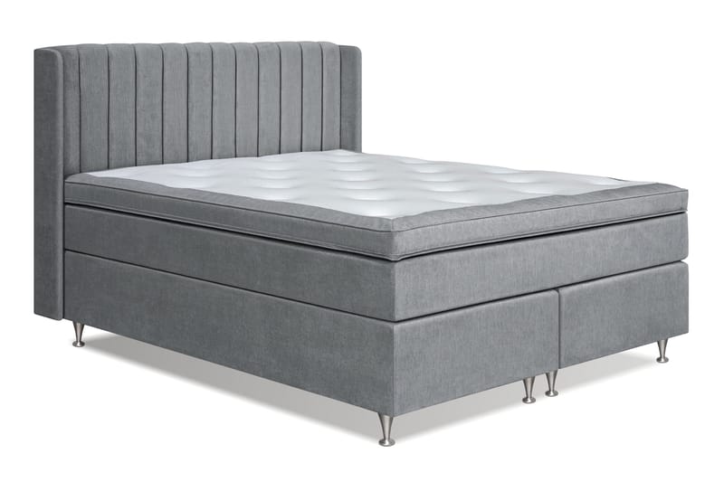 Joluma Sängpaket Fast/Medium 180x200 cm - (+Fler val) 180x200 cm Grå - Products - Möbler - Säng - Kontinentalsäng