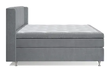 Joluma Sängpaket Fast/Medium 180x200 cm - (+Fler val) 180x200 cm Grå - Products - Möbler - Säng - Kontinentalsäng