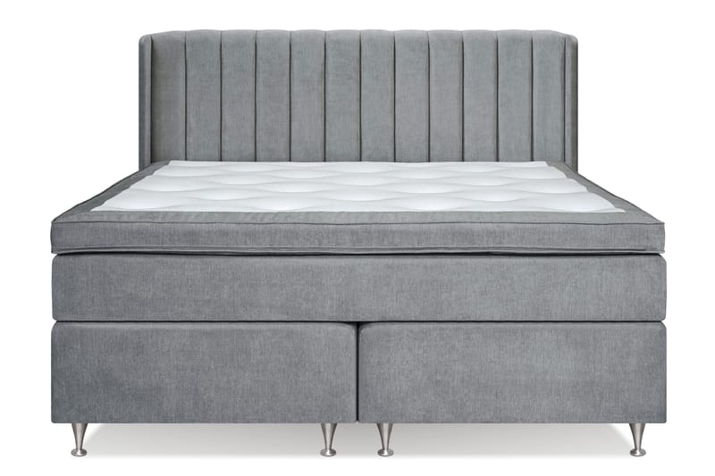 Joluma Sängpaket Fast/Medium 180x200 cm - (+Fler val) 180x200 cm Grå - Products - Möbler - Säng - Kontinentalsäng