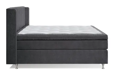 Joluma Sängpaket Fast/Medium 180x200 cm - (+Fler val) 180x200 cm Mörkgrå - Products - Möbler - Säng - Kontinentalsäng