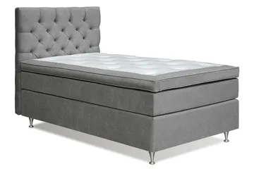 Joluma Sängpaket Medium 105x200 cm - (+Fler val) 105x200 cm Grå - Products - Möbler - Säng - Kontinentalsäng