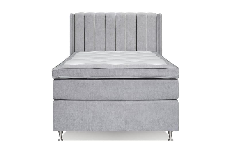 Joluma Sängpaket Medium 105x200 cm - (+Fler val) 105x200 cm Ljusgrå - Products - Möbler - Säng - Kontinentalsäng