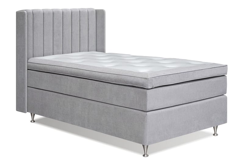 Joluma Sängpaket Medium 120x200 cm - (+Fler val) 120x200 cm Ljusgrå - Products - Möbler - Säng - Kontinentalsäng