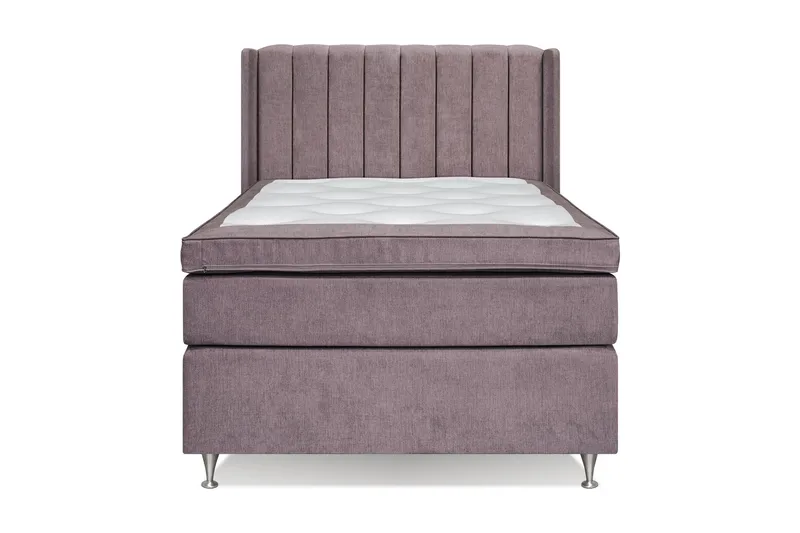 Joluma Sängpaket Medium 120x200 cm - (+Fler val) 120x200 cm Mörkrosa - Products - Möbler - Säng - Kontinentalsäng