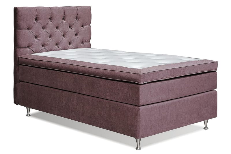 Joluma Sängpaket Medium 140x200 cm - (+Fler val) 140x200 cm Mörkrosa - Products - Möbler - Säng - Kontinentalsäng