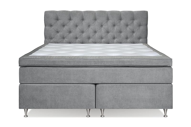 Joluma Sängpaket Medium 160x200 cm - (+Fler val) 160x200 cm Grå - Products - Möbler - Säng - Kontinentalsäng
